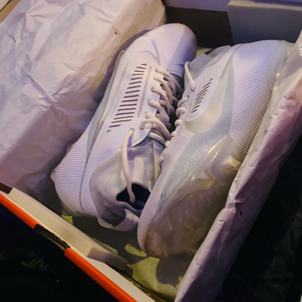 Nike Vapor Edge Pro 360 2    White Cleats